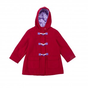 sewa-Sewa-Mark & Spencer Red Duffle Coat