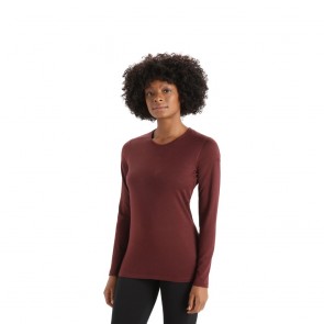 sewa-Perlengkapan Musim Dingin-Icebreaker Women's Merino 200 Oasis Long Sleeve Crewe Thermal Top