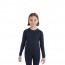 sewa-Perlengkapan Musim Dingin-Icebreaker Kids' Merino 200 Oasis Long Sleeve Crewe Thermal Top