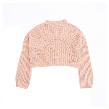 sewa-Baju-Stradivarius Peach Sweater