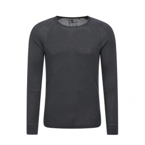 sewa-Baju Musim Dingin Dewasa-Mountain Warehouse Merino Mens Baselayer Top