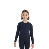 Icebreaker Kids' Merino 200 Oasis Long Sleeve Crewe Thermal Top