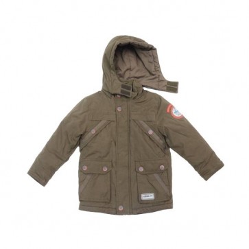 sewa-Baju Musim Dingin Anak-S Oliver Boys Green Army Winter Jacket 3-4 Years
