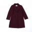 sewa-Perlengkapan Musim Dingin-Stradivarius Coat Maroon