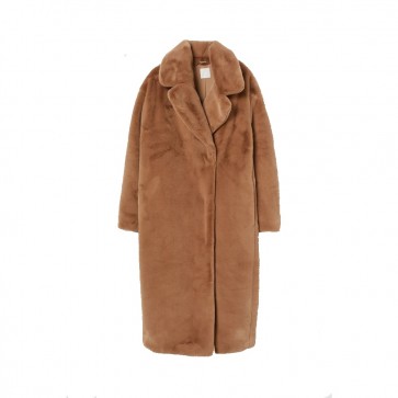 sewa-Pakaian & Kostum-H&M Faux Fur Coat Beige (Dewasa)