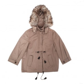 sewa-Pakaian & Kostum-Zara Woman Cream Parka