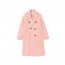 sewa-Perlengkapan Musim Dingin-Stradivarius Coat Dusty Pink