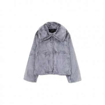 sewa-Pakaian & Kostum-H&M Faux Fur Jacket Size 34 / XS