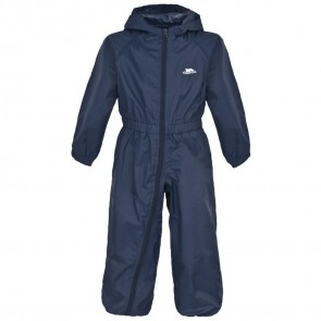 sewa-Pakaian & Kostum-Trespass Kids Waterproof Rain Suit Button