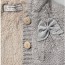 sewa-Perlengkapan Musim Dingin-Zara Cable Knit Coat With Bows (12-18 month)