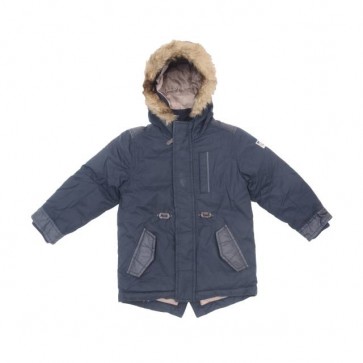 sewa-Baju Musim Dingin Anak-Next Boys Navy Winter Jacket 3-4 Years