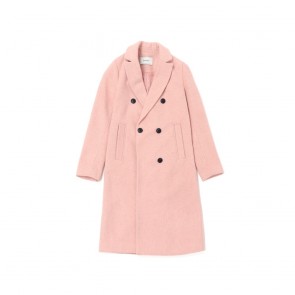 sewa-Perlengkapan Musim Dingin-Stradivarius Coat Dusty Pink