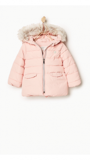 sewa-Pakaian & Kostum-Zara Baby Red Winter Jacket 12 - 18, 18 - 24 Bulan, 3 - 4 Thn