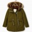 sewa-Pakaian & Kostum-Zara Girls Parka Jacket