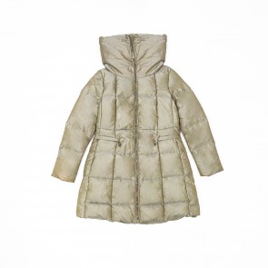 sewa-Perlengkapan Musim Dingin-Zara Women Olive Winter Puffer Jacket