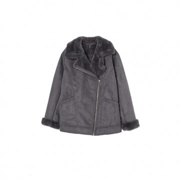 sewa-Pakaian & Kostum-H&M Faux Fur Collar Jacket (Dewasa)