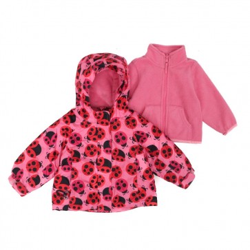 sewa-Pakaian & Kostum-The Children's Place Girls Lady Bug Winter Jacket