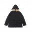 sewa-Perlengkapan Musim Dingin-Zara Women Black Parka L