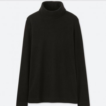 sewa-Perlengkapan Musim Dingin-Uniqlo Kids Soft Fleece High Neck T-Shirt