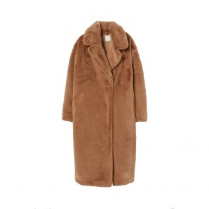 sewa-Pakaian & Kostum-H&M Faux Fur Coat Beige (Dewasa)