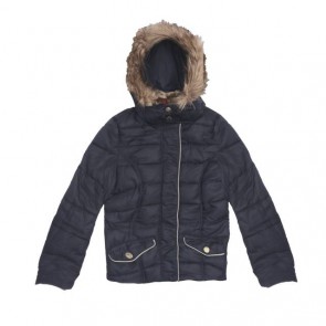 sewa-Pakaian & Kostum-H&M Woman Navy Winter Jacket Size 34/ XS
