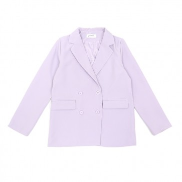 sewa-Pakaian & Kostum-Korean Oversized Blazer Lilac (Dewasa)