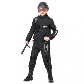 sewa-Sewa-Kids SWAT Commander Costume 5-7 Tahun