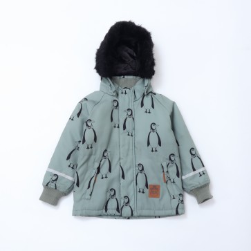 sewa-Jacket-Mini Rodini Green K2 Penguin Parka Jacket