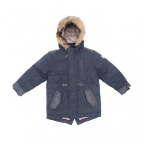 sewa-Baju Musim Dingin Anak-Next Boys Navy Winter Jacket 3-4 Years