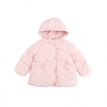sewa-Perlengkapan Musim Dingin-Zara Baby Girl Dusty Pink Puffer Jacket