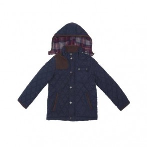 sewa-Pakaian & Kostum-Zara Boys Navy Quilted Jacket Ukuran 7 Tahun