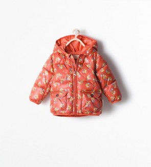 sewa-Sewa-Zara Girls Floral Padded Jacket