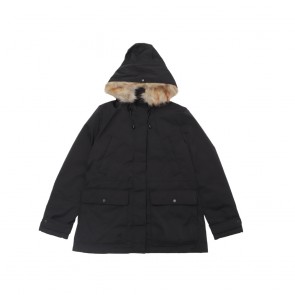 sewa-Perlengkapan Musim Dingin-Zara Women Black Parka L