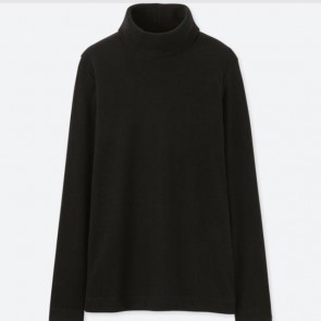 sewa-Perlengkapan Musim Dingin-Uniqlo Kids Soft Fleece High Neck T-Shirt