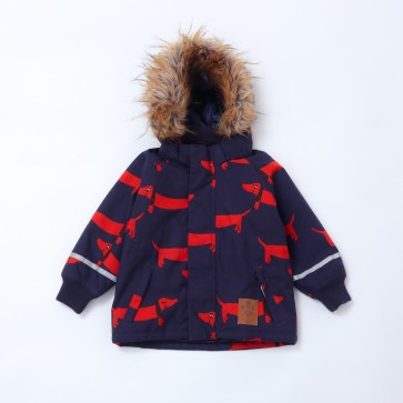 sewa-Jacket-Mini Rodini Navy K2 Dog Parka Jacket