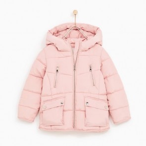 sewa-Pakaian & Kostum-Zara Fleece Lined Puffer Jacket 7-8, 8-9, 9-10, 10 -11, 11 -12 Tahun