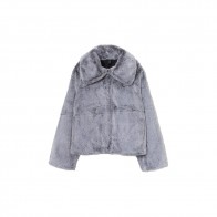 sewa--H&M Faux Fur Jacket Size 34 / XS