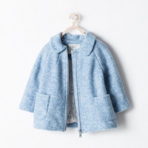 sewa-Sewa-Zara Baby Girls Blue Coat