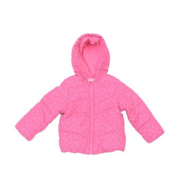 sewa-Baju Musim Dingin Anak-Mothercare Pink Love Jacket 12-18 Months