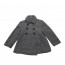 sewa-Perlengkapan Musim Dingin-Zara Girls Grey Coat Button